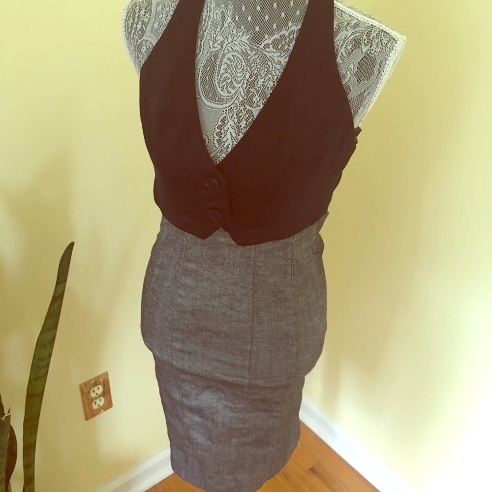 Early 2000s Bebe dress suit. So flattering and sexy!